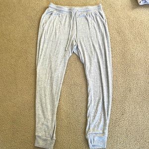 Loungewear, heather grey, Target stars above sweatpants, not worn
